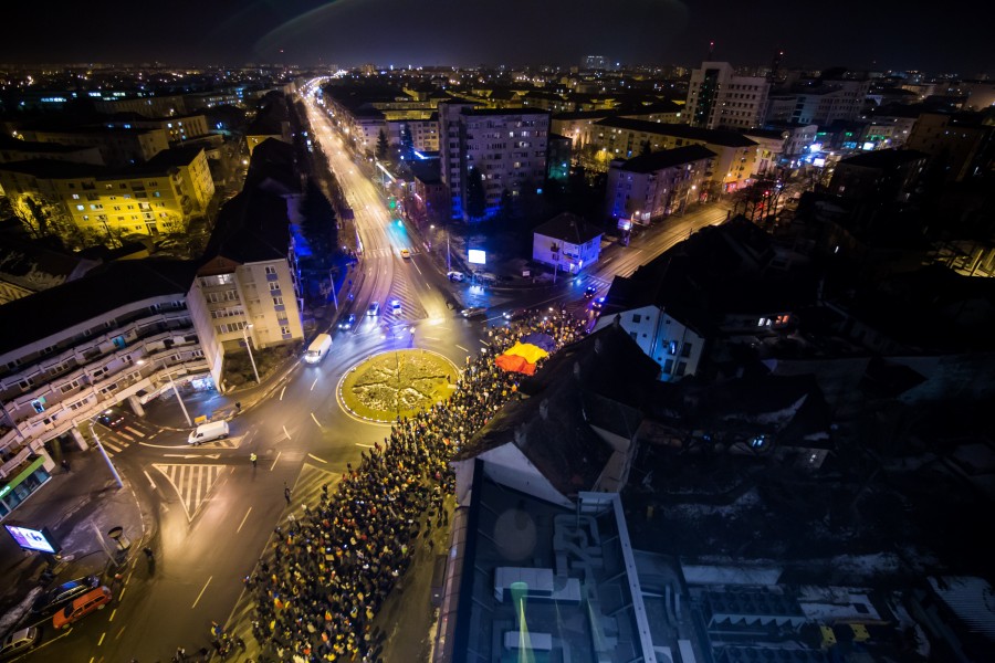 Ziua a cincea de proteste, in imagini