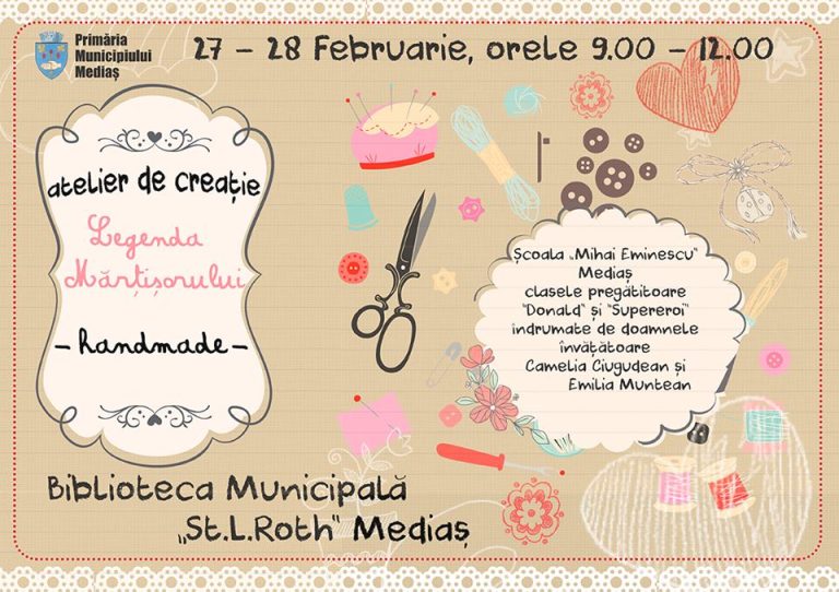În 27 și 28 februarie va fi creată „Legenda mărțișorului”