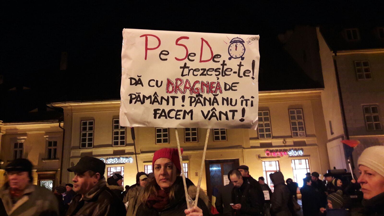 UPDATE: Imnul României încheie a șaptea zi de proteste Foto/Video