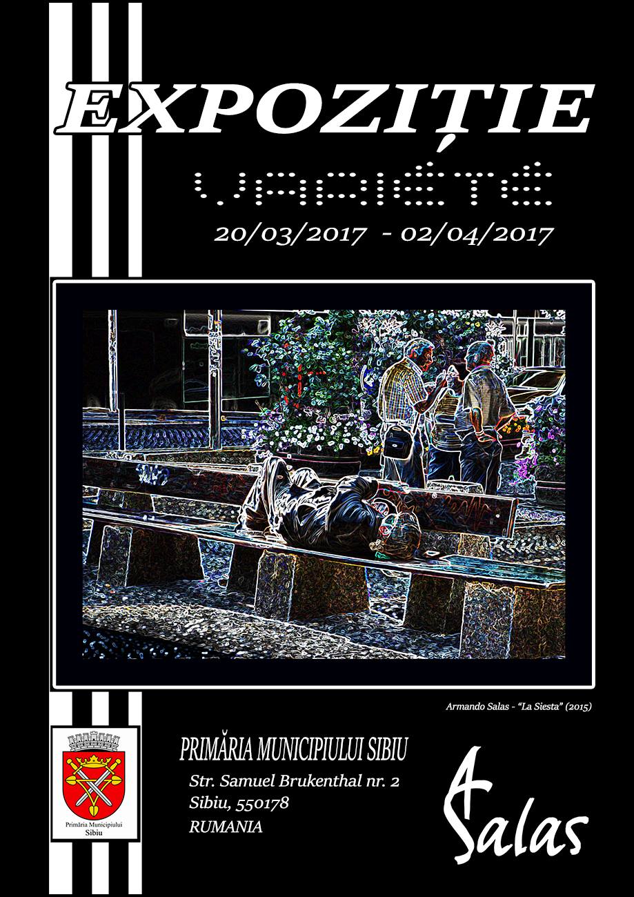 Variété, de Armando Salas Fernadez, la Primăria Sibiu