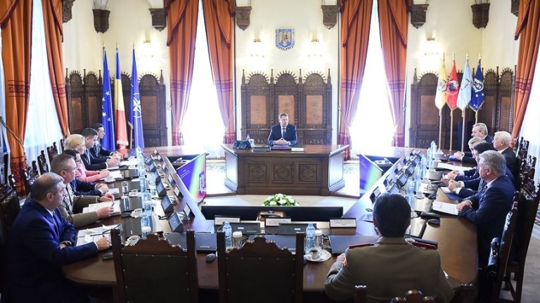 CSAT se reuneşte, marţi, la Palatul Cotroceni
