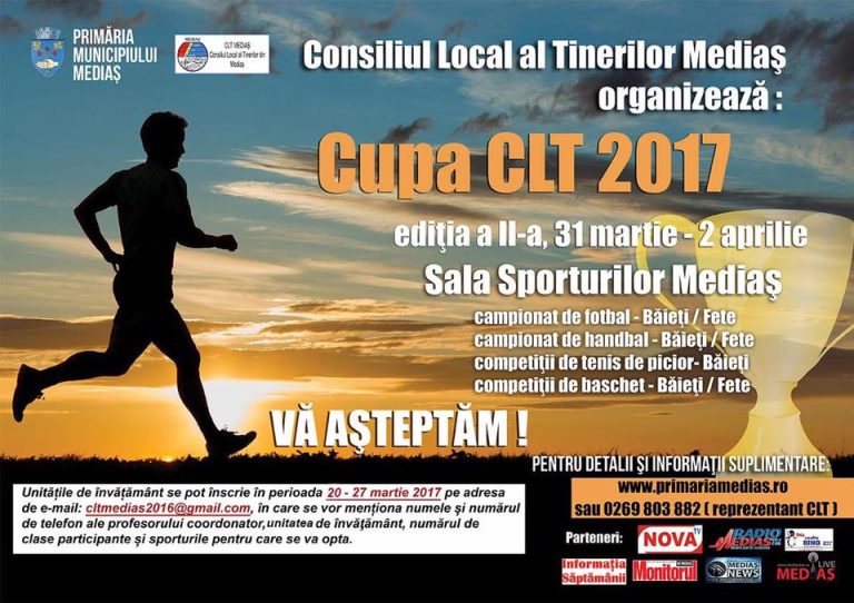 Tinerii, provocați la Cupa CLT