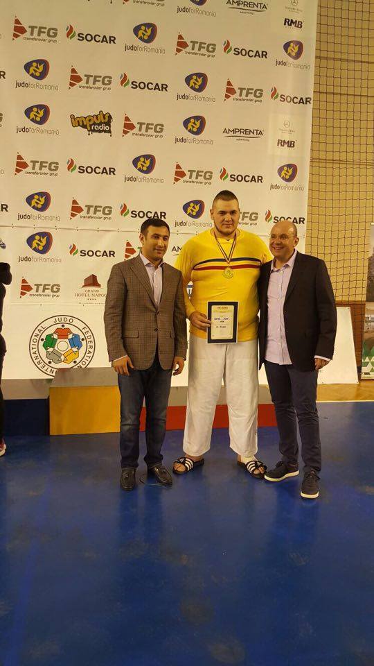 Daniel Natea a fost numărul I la naţionalele de judo ale României!
