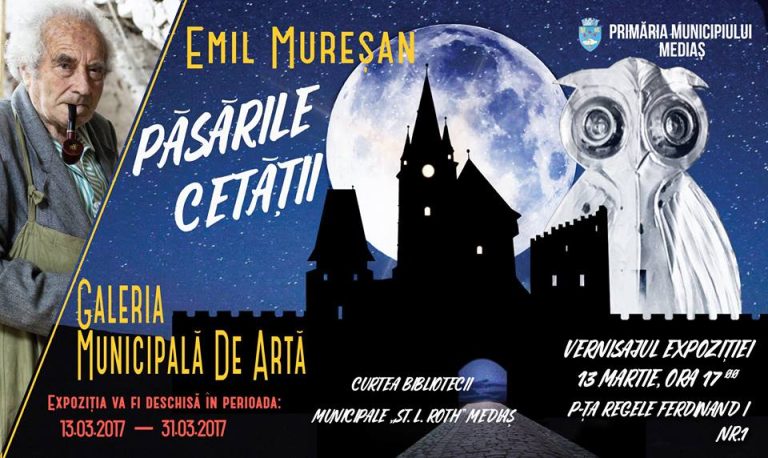 Păsările Cetății – expoziție personală Emil Mureșan