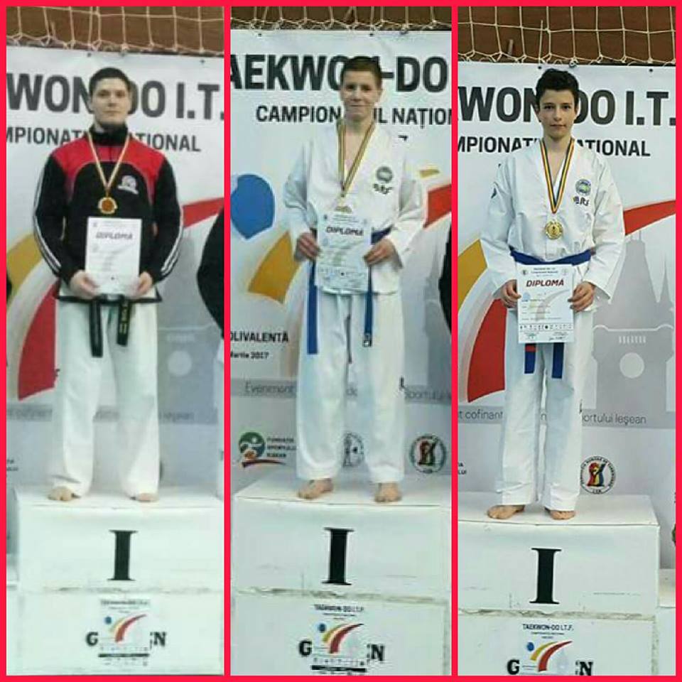 Toţi sportivii de la Hwarang au câştigat aur la Campionatul Naţional