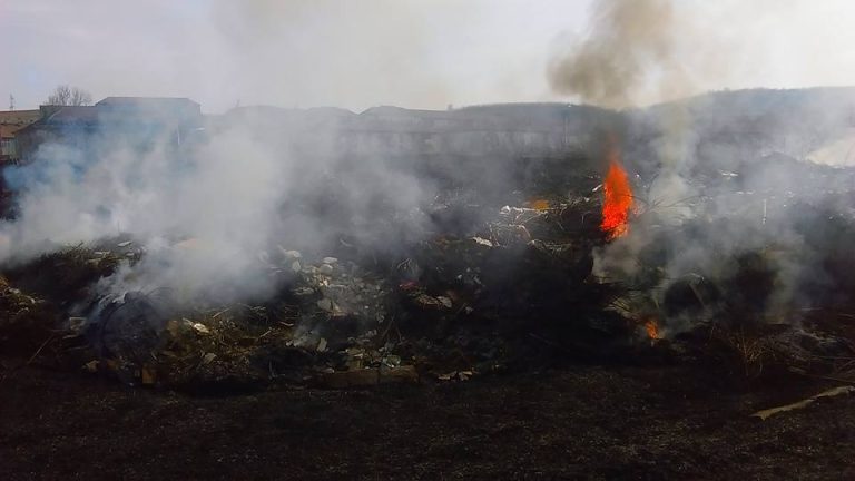 Creștere uriașă a incendiilor de vegetație în județul Sibiu