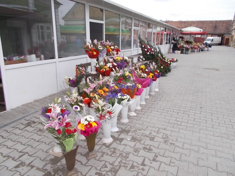 GALERIE FOTO – De luni s-a deschis Piaţa de Flori