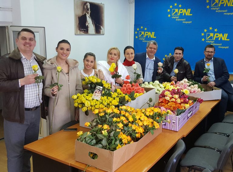 GALERIE FOTO – Flori de la PNL pentru sibience