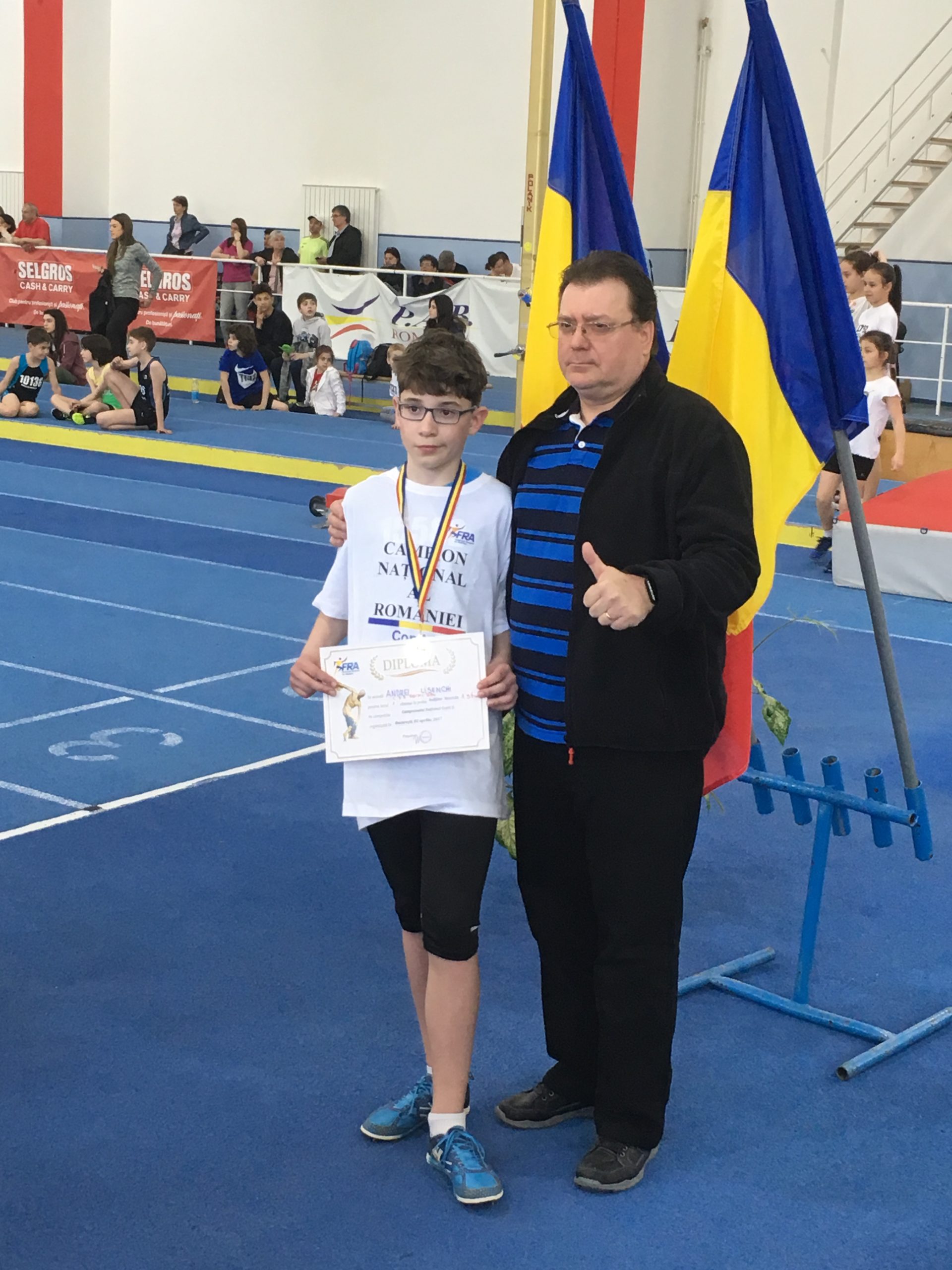 Andrei Lisenchi a devenit campion naţional la săritura în înălţime