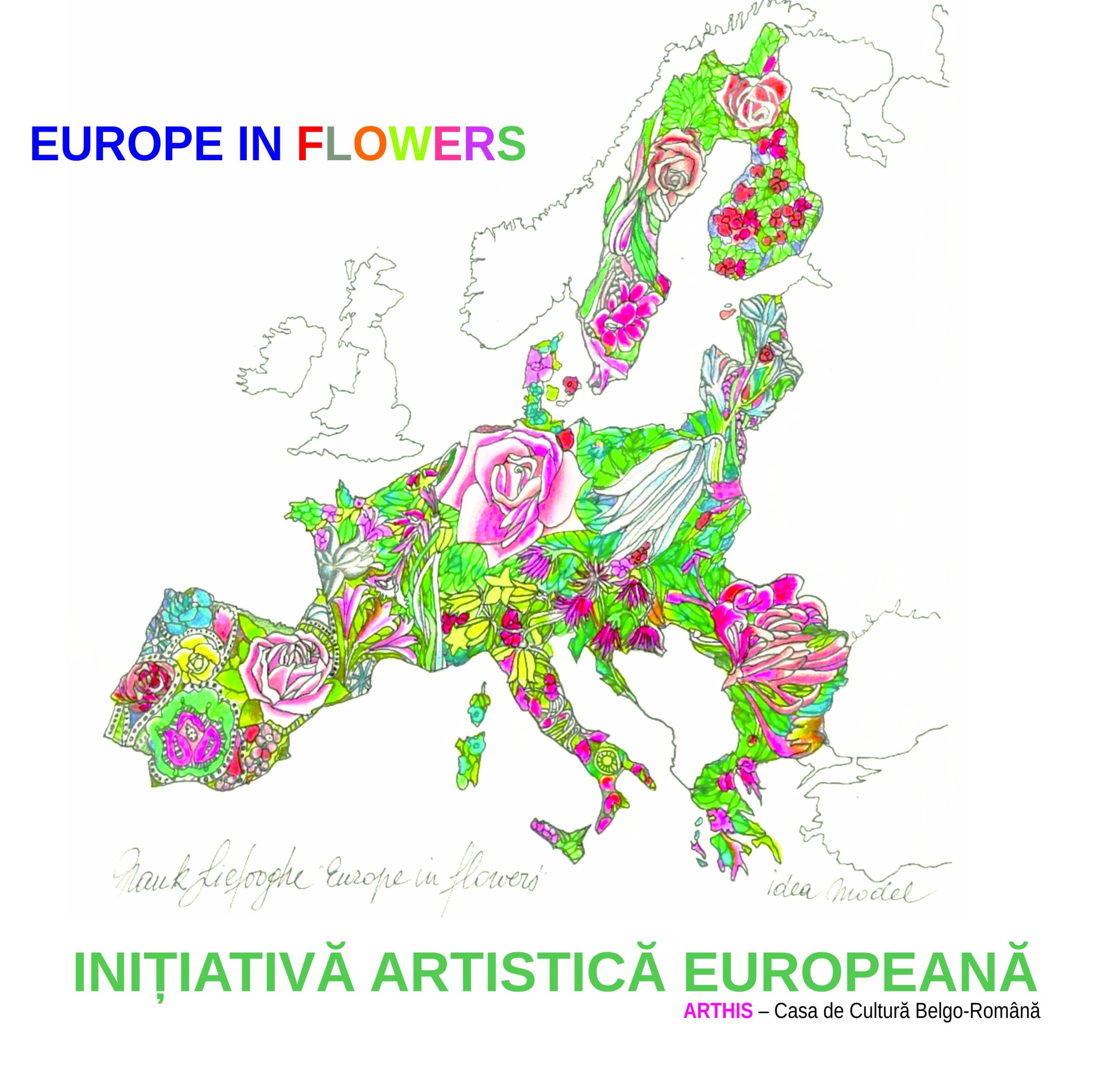 „Înflorim Europa!” prin desen la Biblioteca ASTRA