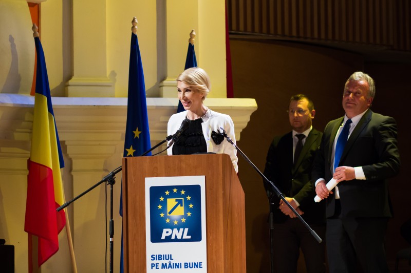 Turcan, realeasă în funcția de președinte al PNL Sibiu