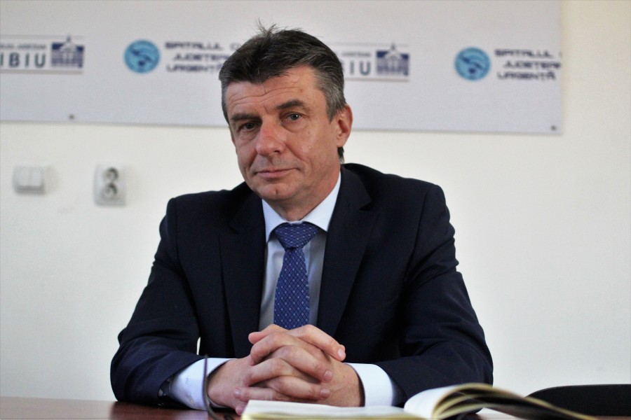 Noul manager SCJU Sibiu: Am găsit o unitate sanitară care funcţionează corespunzător