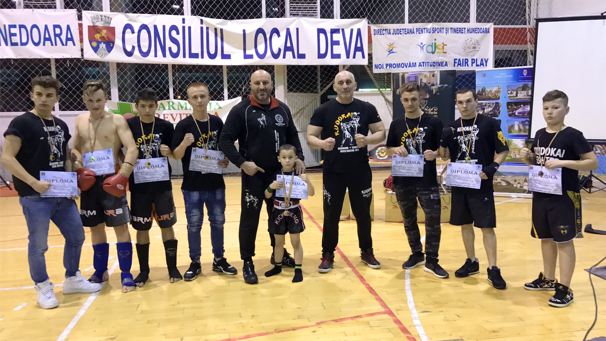 Luptătorii de la Kudokai s-au întors cu medalii de la Deva!