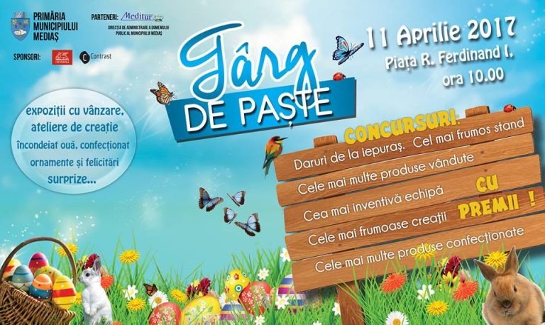 Târg de Paști, în 11 aprilie