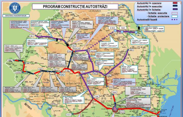 Unde se vor construi noi autostrăzi în România