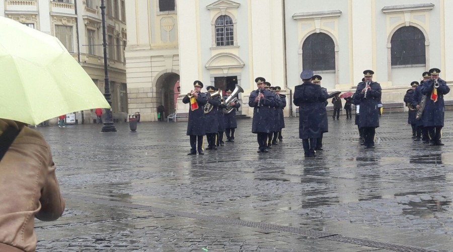 Concert pe zăpadă, pentru Ziua Forțelor Terestre