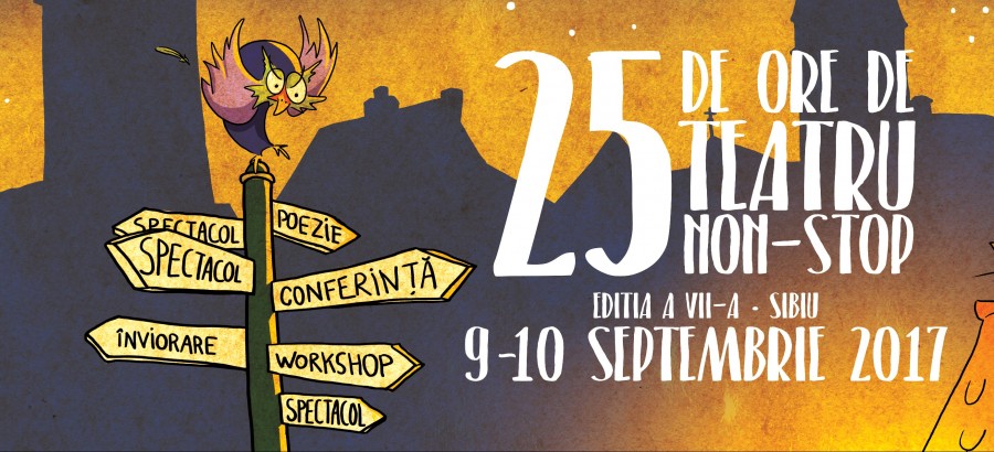 „25 de ore de teatru non-stop” se mută în toamnă