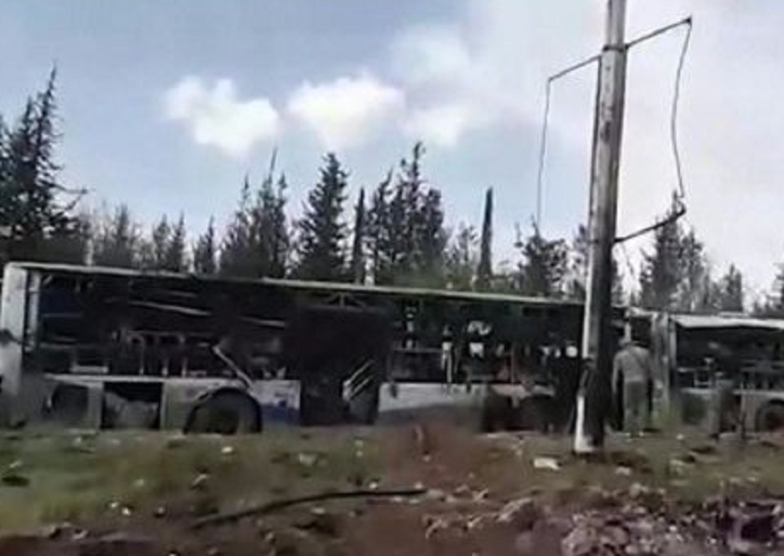 Refugiaţi, militari şi pompieri, ucişi într-un atentat