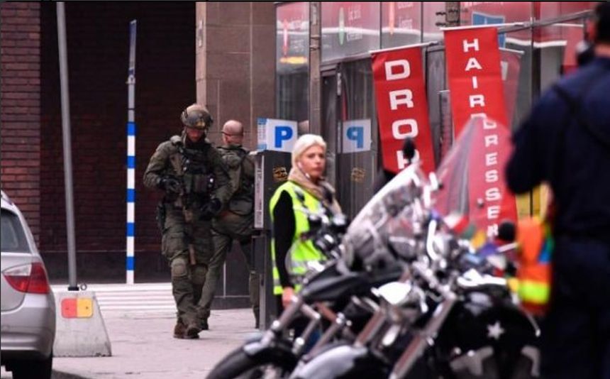 O romanca printre răniţii în atacul de la Stockholm