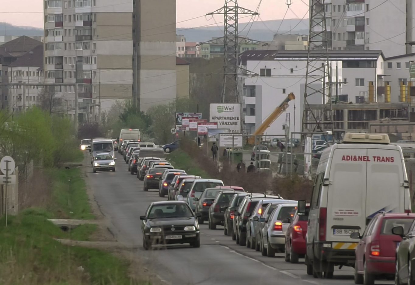 Se lărgește Calea Cisnădiei, în afara orașului. Sibienii sunt așteptați la dezbaterea publică de la Consiliul Județean