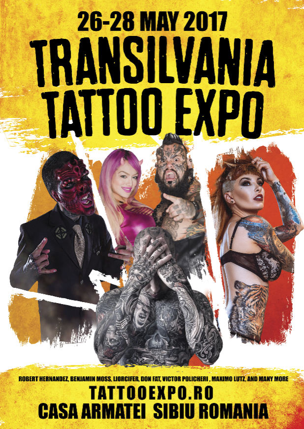 Tattoo Expo: Cei mai mari tatuatori se întorc la Sibiu!