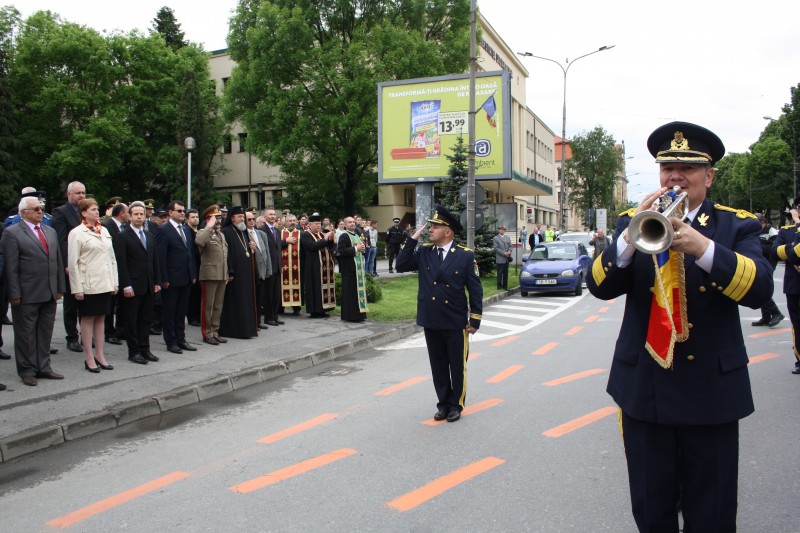 [FOTO] Ceremonie dedicată triplei aniversări de 9 mai