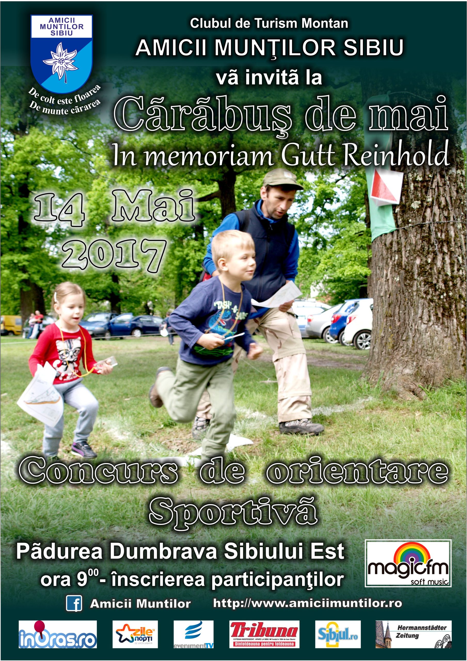 Concurs de Orientare Sportivă, în Pădurea Dumbrava