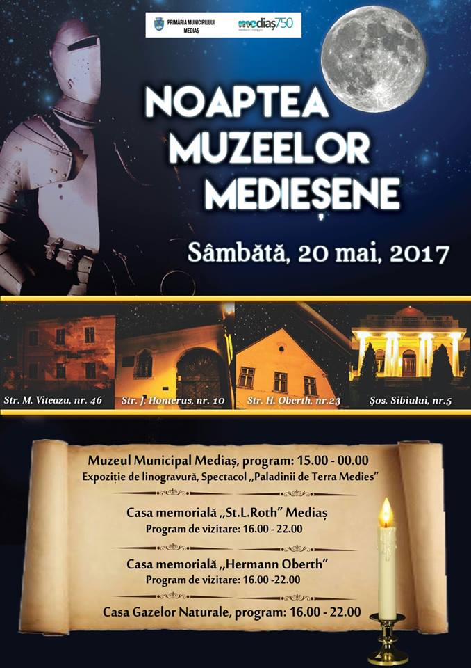 Program deosebit cu ocazia Nopții Muzeelor