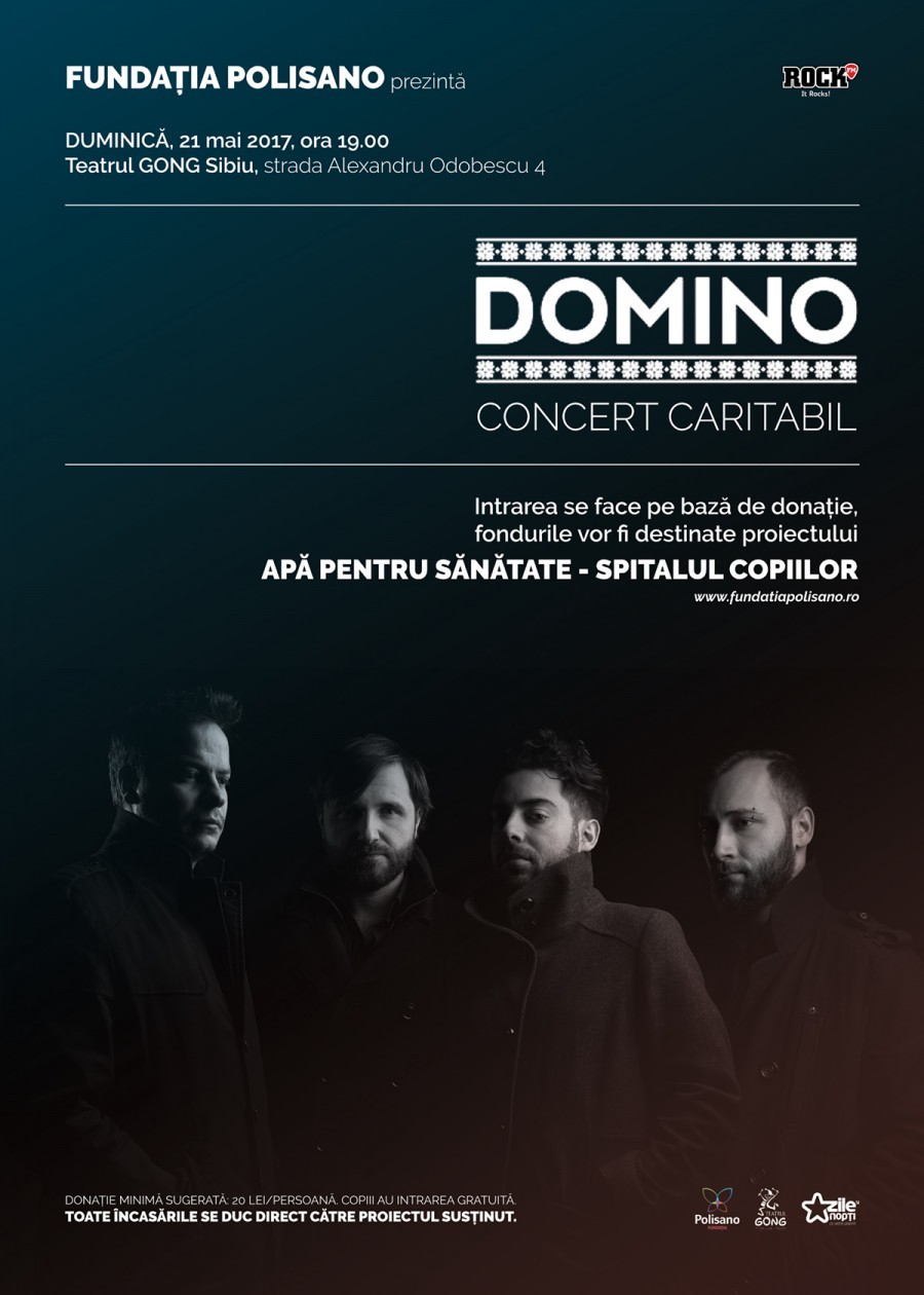 Domino- concert caritabil pentru spitalul copiilor sibieni