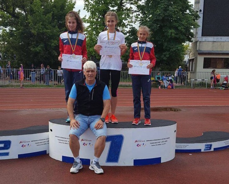 Medalii de aur si argint pentru Mediaș la finala națională de atletism