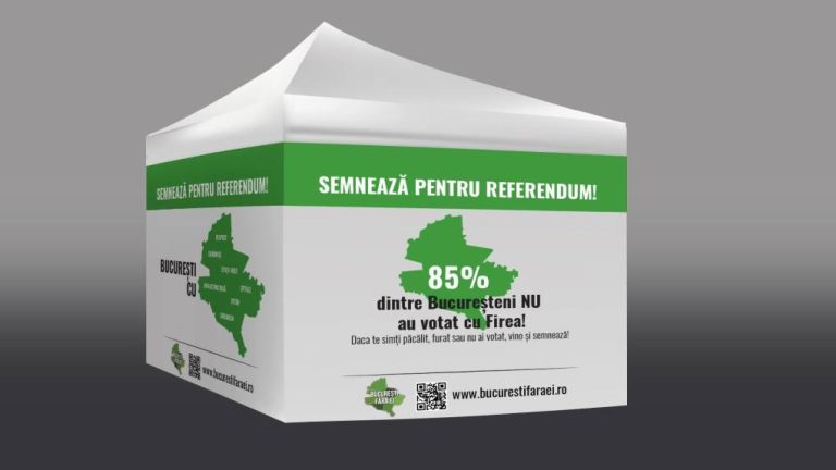 Începe strângerea de semnături pentru referendumurile de demitere a Gabrielei Firea şi a primarilor de sector