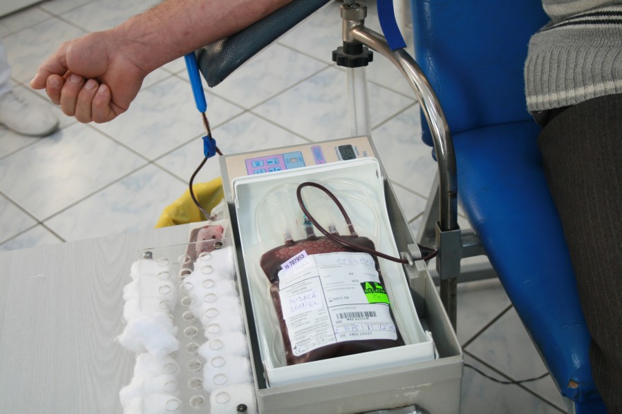 O nouă campanie de donare de sânge, la Mediaș