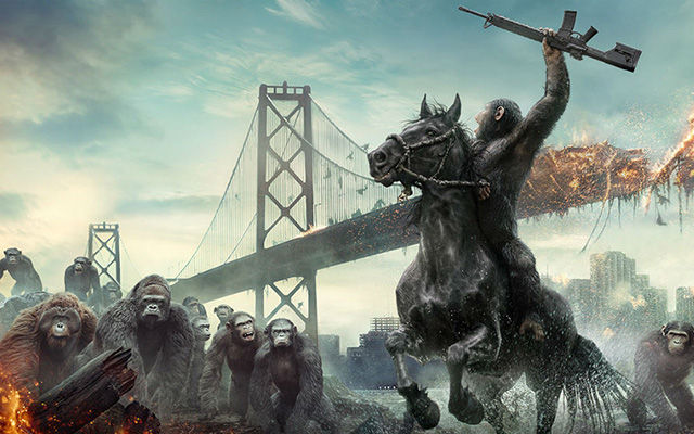 War for the Planet of the Apes îl detronează pe Spider Man
