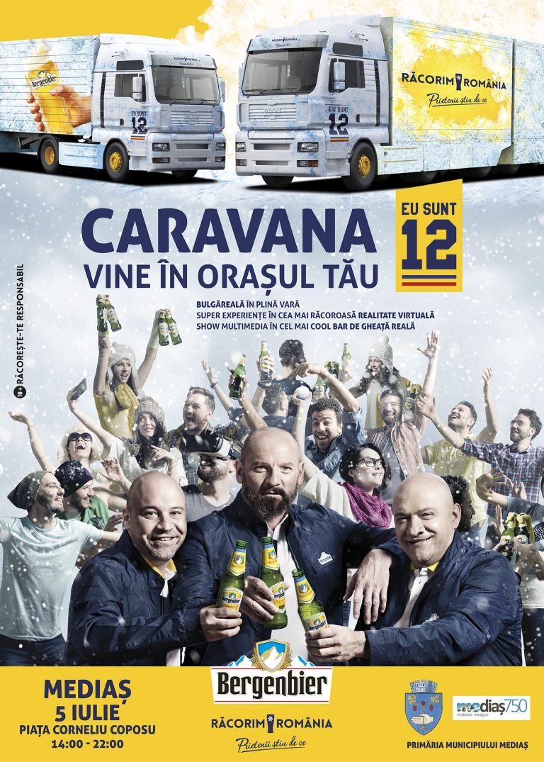 Caravana „Eu sunt 12“ ajunge în oraș