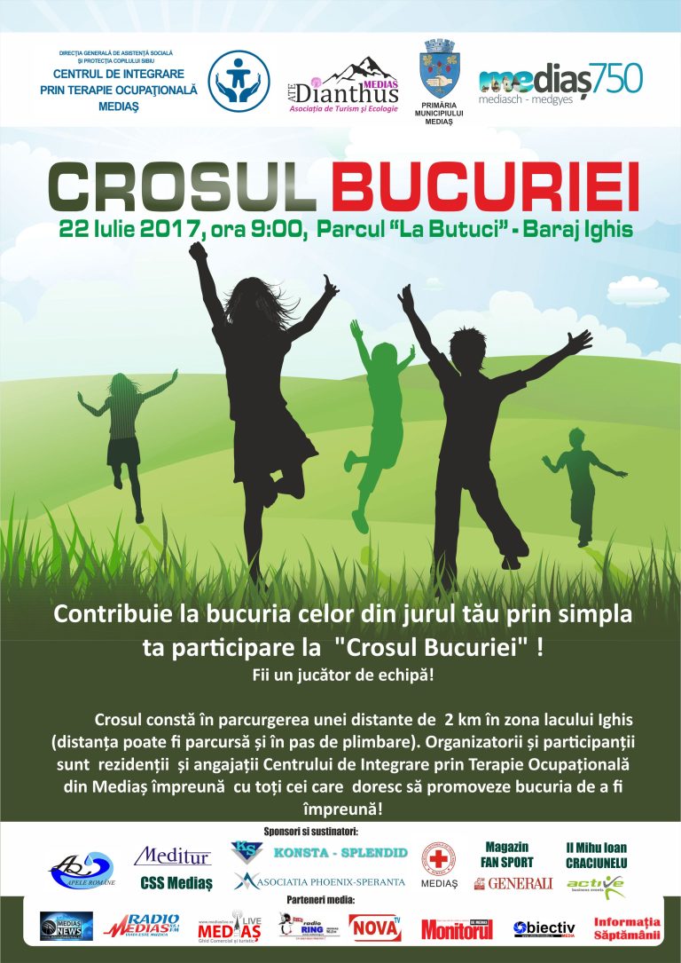 Crosul Bucuriei: Concurs în care toți sunt declarați câștigători