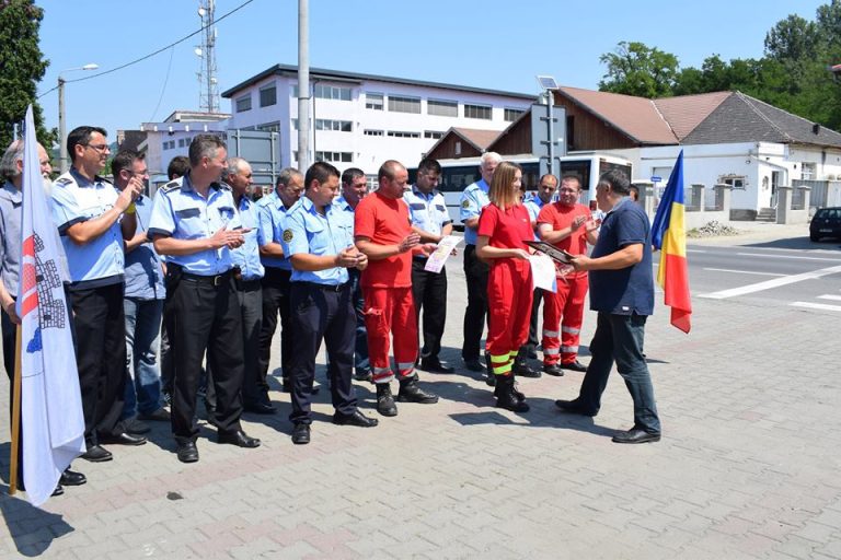 GALERIE FOTO – Diploma “Misiune Îndeplinită” pentru un echipaj SMURD Copșa Mică