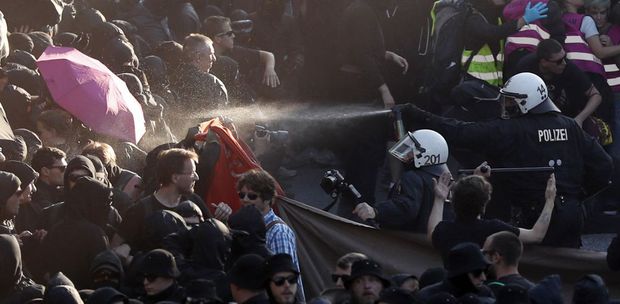 Proteste violente la Hamburg înainte de summit-ul G20