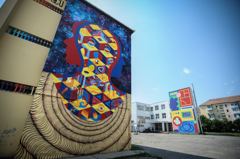 Street Art Festival a transformat din nou Sibiul într-o poveste
