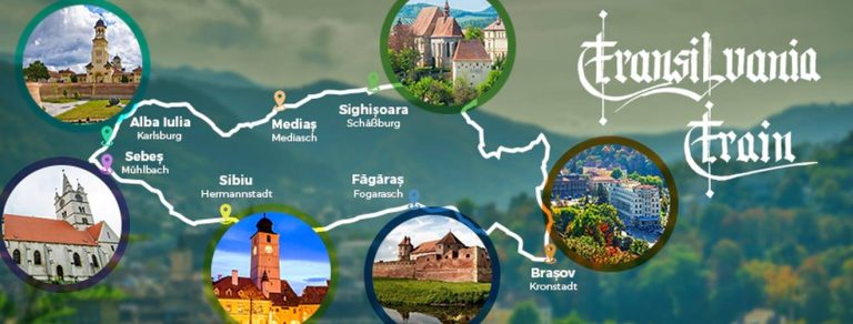 Transilvania Train trece prin Sibiu și Mediaș. Experiență unică pentru 300 de călători