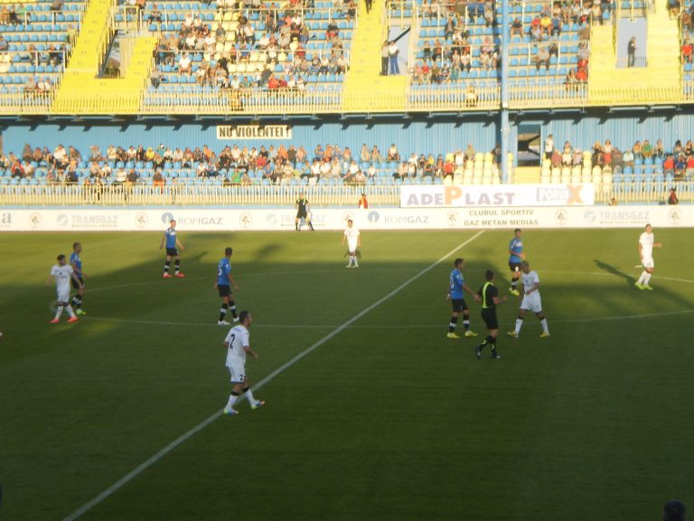 Înfrângere categorică: Viitorul – Gaz Metan 3-0