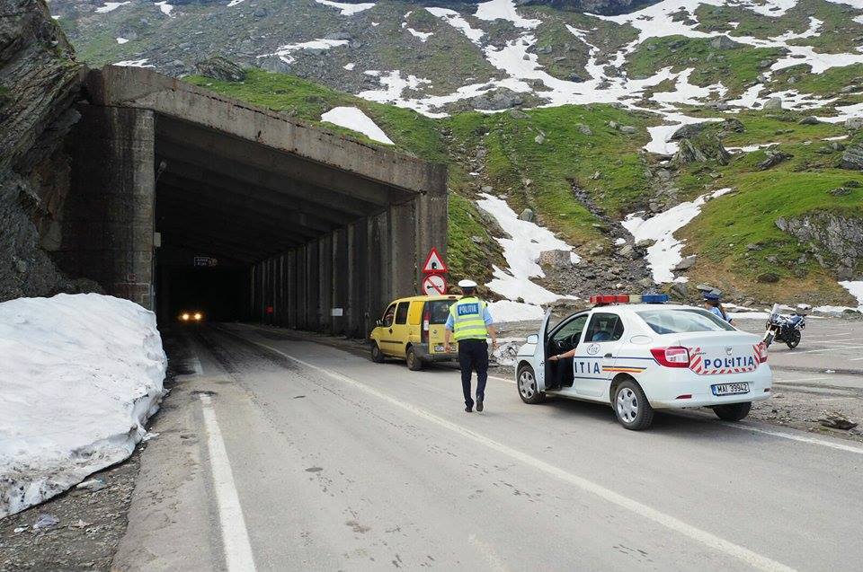 Risc de caderi de pietre pe Transfagarasan