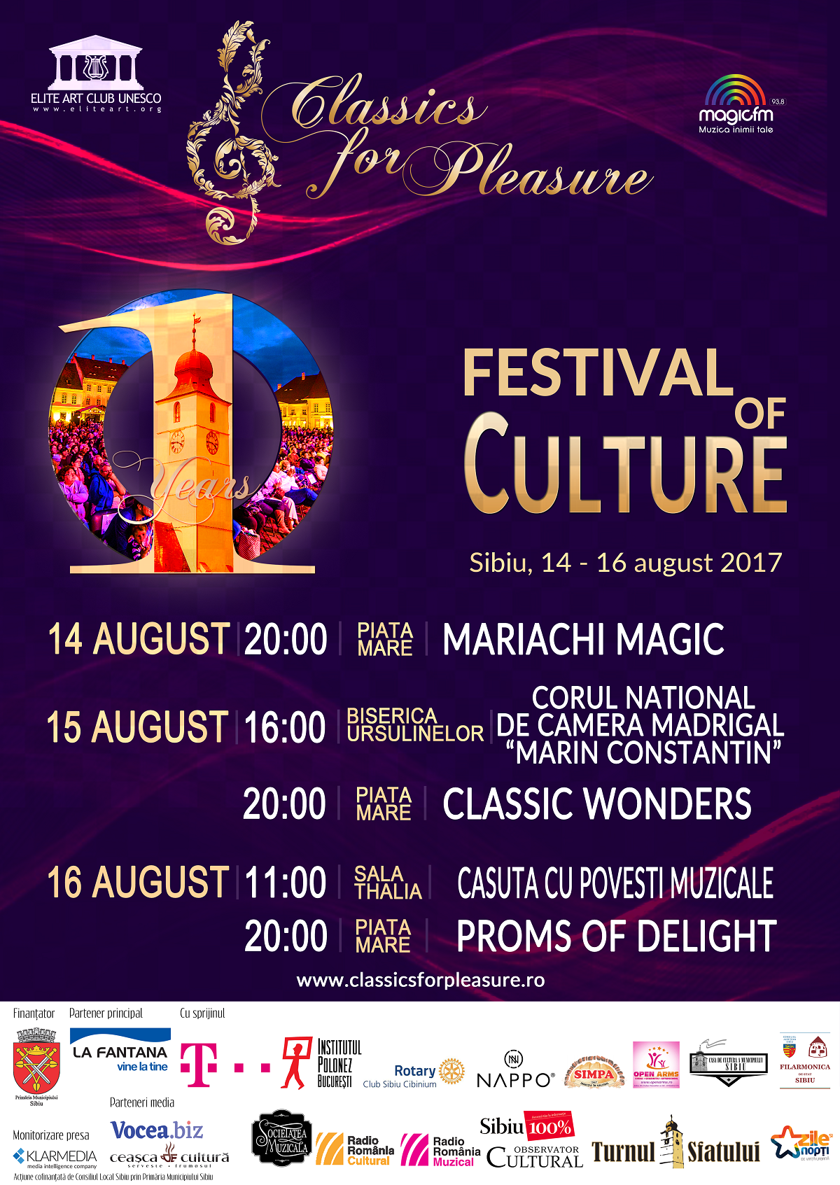 Classics for Pleasure – Festival of Culture