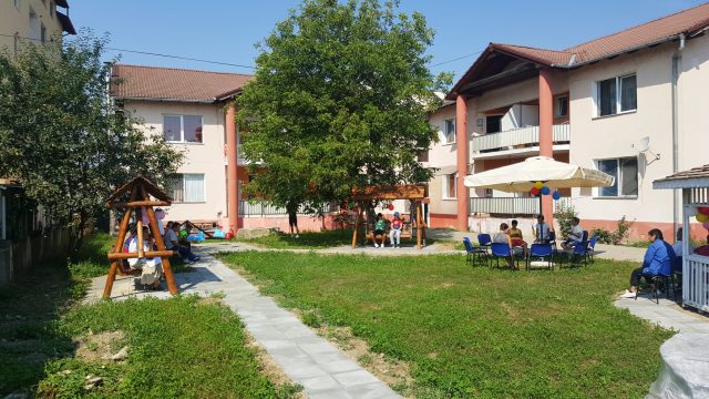 Parc interior și zonă de agrement pentru rezidenții Centrului de Integrare prin Terapie Ocupațională