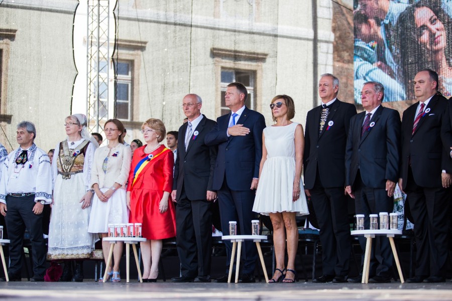 [FOTO/VIDEO] Președintele României, la Întâlnirea Sașilor