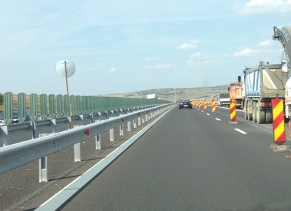LUCRĂRI PE AUTOSTRADA A1 DEVA-SIBIU