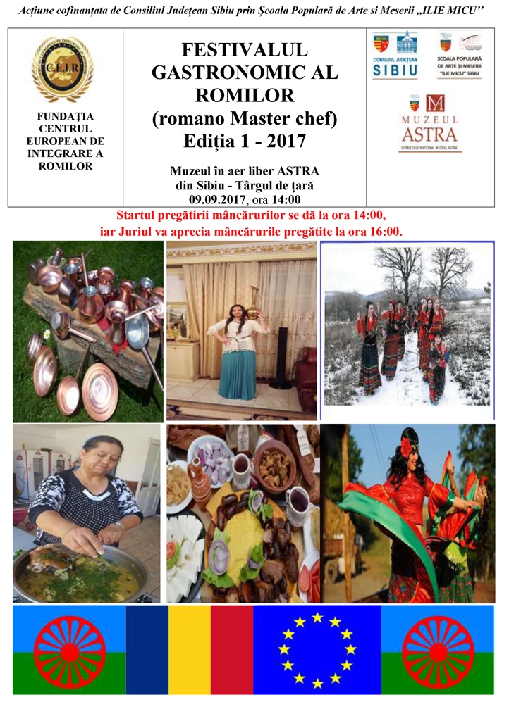 Muzeul ASTRA, gazda unui eveniment gastronomic realizat de romi