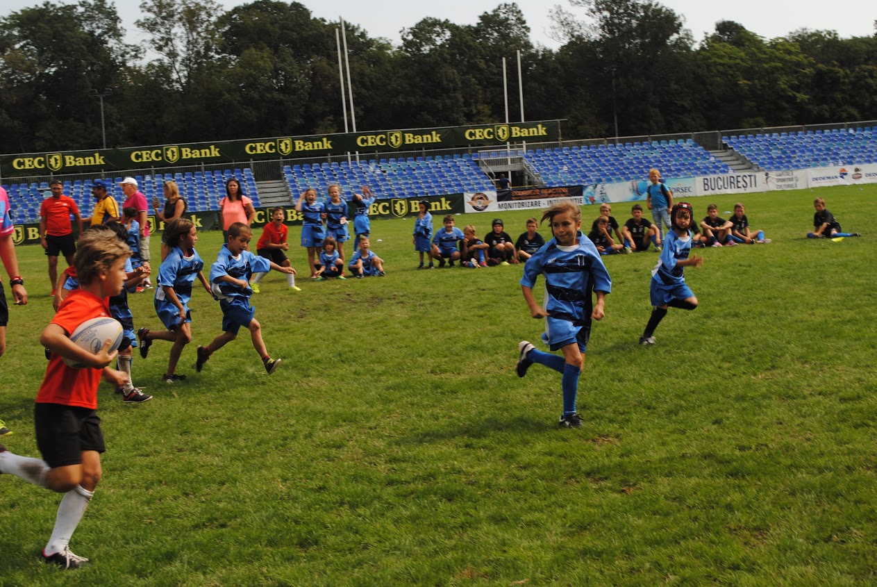 Micuții rugbyiști încep pregătirile de săptămâna viitoare