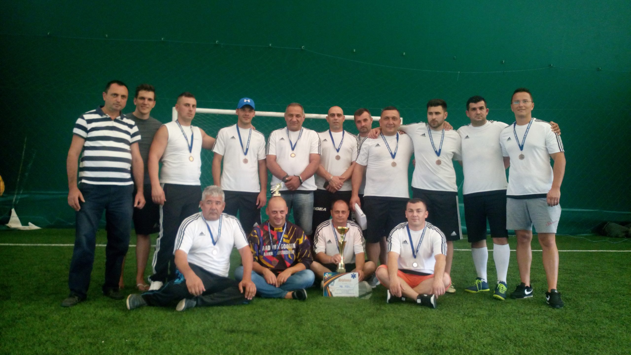 Echipa de fotbal de la Salvare, pe podium la Târgu Mureș