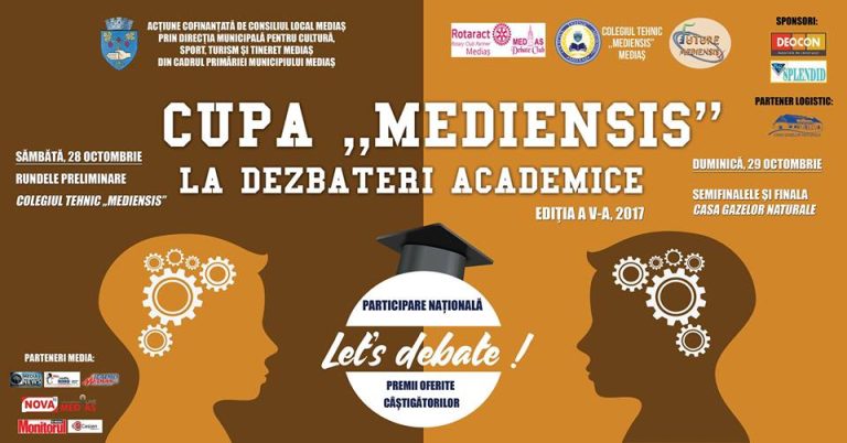 Cupa Mediensis la dezbateri academice