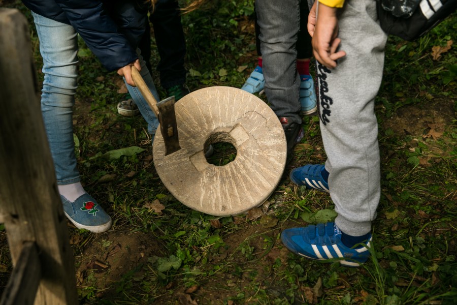 Ateliere de morărit şi demonstraţii practice în Muzeul ASTRA
